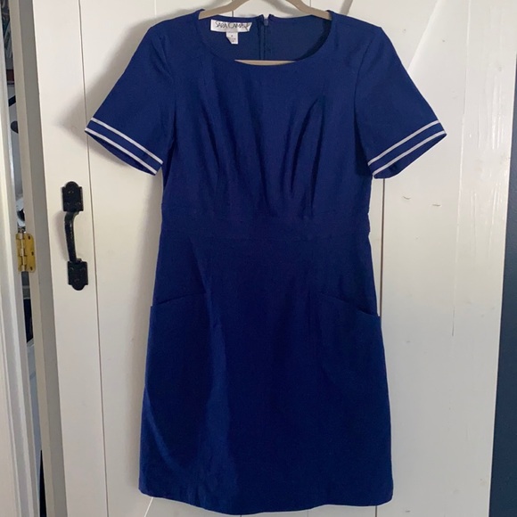 Vintage Flight Attendant SARA CAMPBELL Dress - Picture 1 of 6